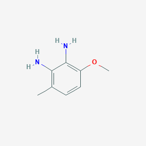 molecular formula C8H12N2O B034423 3-Methoxy-6-methylbenzene-1,2-diamine CAS No. 101251-28-9