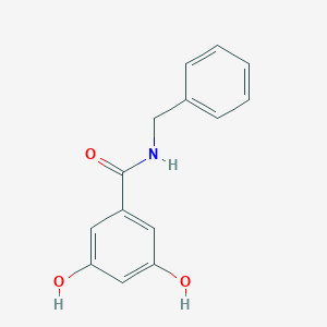 molecular formula C14H13NO3 B344246 N-benzyl-3,5-dihydroxybenzamide 