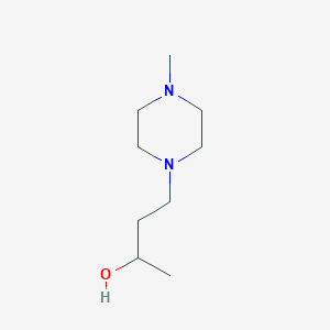 molecular formula C9H20N2O B034426 4-(4-Methylpiperazin-1-YL)butan-2-OL CAS No. 110358-26-4