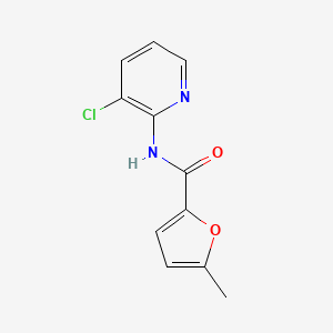 N-(3-chloro-2-pyridinyl)-5-methyl-2-furamide