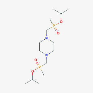 diisopropyl [1,4-piperazinediylbis(methylene)]bis[methyl(phosphinate)]