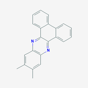 molecular formula C22H16N2 B344322 11,12-Dimethyldibenzo[a,c]phenazine 