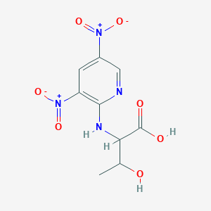 N-{3,5-bisnitro-2-pyridinyl}threonine