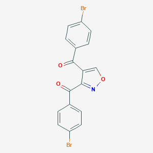 [3-(4-Bromobenzoyl)-4-isoxazolyl](4-bromophenyl)methanone