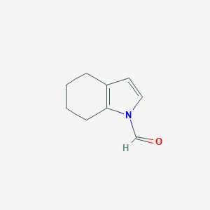 molecular formula C9H11NO B034453 4,5,6,7-Tetrahydro-1H-indole-1-carbaldehyde CAS No. 105679-16-1