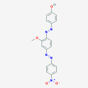molecular formula C19H15N5O4 B034457 Disperse orange 29 CAS No. 19800-42-1