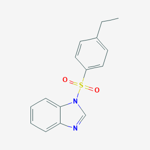 molecular formula C15H14N2O2S B344594 1-(4-Ethylphenyl)sulfonylbenzimidazole CAS No. 313250-77-0