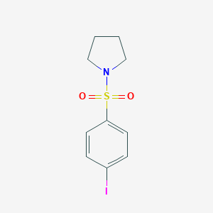 molecular formula C10H12INO2S B344655 1-((4-Iodophenyl)sulfonyl)pyrrolidine CAS No. 167156-16-3
