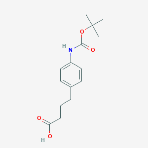 4-(4-((tert-Butoxycarbonyl)amino)phenyl)butanoic acid