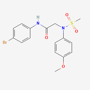 molecular formula C13H21N3O5 B3447659 Procaine nitrate CAS No. 6192-92-3