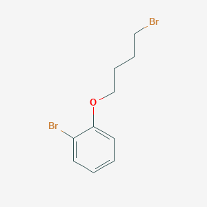 molecular formula C10H12Br2O B034482 1-Bromo-2-(4-bromobutoxy)benzene CAS No. 105212-11-1