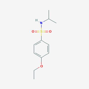 molecular formula C11H17NO3S B344873 4-ethoxy-N-propan-2-ylbenzenesulfonamide CAS No. 296275-31-5