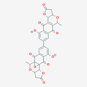 molecular formula C32H22O13 B034500 Crisamicin C CAS No. 100630-79-3
