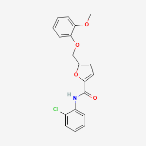 molecular formula C19H16ClNO4 B3450350 WAY-325398 