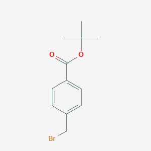 molecular formula C12H15BrO2 B034514 Tert-butyl 4-(bromomethyl)benzoate CAS No. 108052-76-2