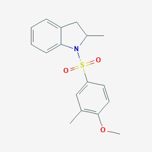 1-[(4-Methoxy-3-methylphenyl)sulfonyl]-2-methylindoline
