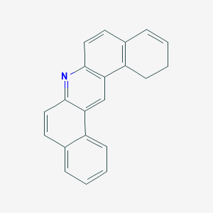 molecular formula C21H15N B034521 1,2-Dihydrodibenz(a,j)acridine CAS No. 106589-50-8