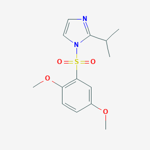 1-(2,5-Dimethoxy-benzenesulfonyl)-2-isopropyl-1H-imidazole