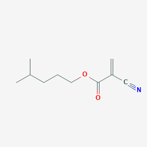 molecular formula C10H15NO2 B034524 Isohexylcyanoacrylate CAS No. 107811-81-4