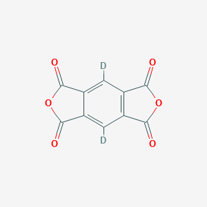 molecular formula C10H2O6 B034530 1,2,4,5-Benzenetetracarboxylic dianhydride-d2 CAS No. 106426-63-5
