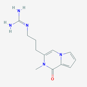 molecular formula C12H17N5O B034533 佩拉明 CAS No. 102482-94-0