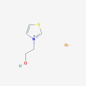 molecular formula C5H8BrNOS B034535 3-(2-羟乙基)噻唑铵溴化物 CAS No. 103768-99-6