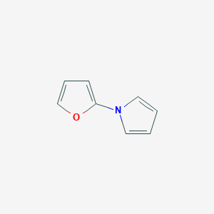molecular formula C8H7NO B034565 1-(2-Furyl)pyrrole CAS No. 104792-12-3
