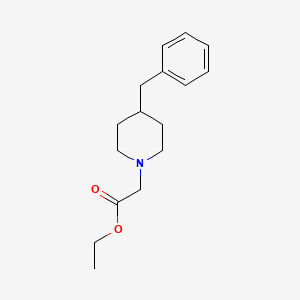 molecular formula C16H23NO2 B3457390 Ethyl 2-(4-benzylpiperidin-1-yl)acetate 