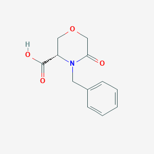 (S)-4-Benzyl-5-oxomorpholine-3-carboxylic Acid