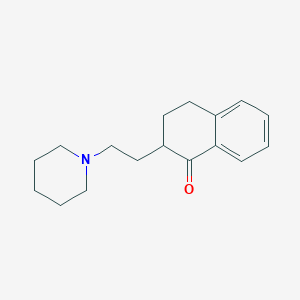 2-(2-Piperidinoethyl)-1-tetralone