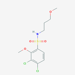 [(3,4-Dichloro-2-methoxyphenyl)sulfonyl](3-methoxypropyl)amine