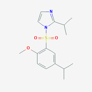 2-isopropyl-1-((5-isopropyl-2-methoxyphenyl)sulfonyl)-1H-imidazole