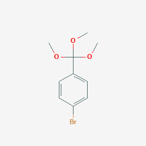 molecular formula C10H13BrO3 B034601 1-Bromo-4-(trimethoxymethyl)benzene CAS No. 104865-88-5