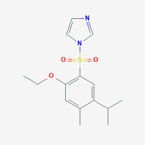 1-((2-ethoxy-5-isopropyl-4-methylphenyl)sulfonyl)-1H-imidazole