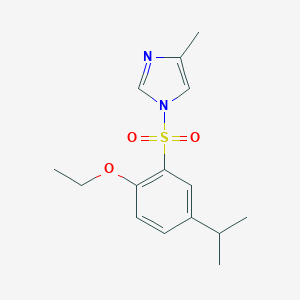 1-{[2-Ethoxy-5-(methylethyl)phenyl]sulfonyl}-4-methylimidazole