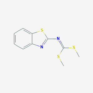 Dimethyl 1,3-benzothiazol-2-ylcarbonodithioimidate