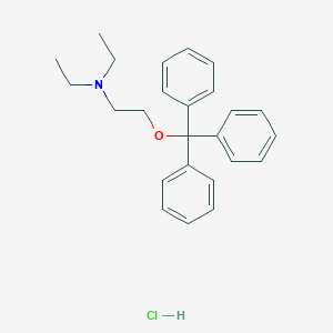 molecular formula C25H30ClNO B034610 O-Trityldiethylaminoethanol hydrochloride CAS No. 102433-97-6