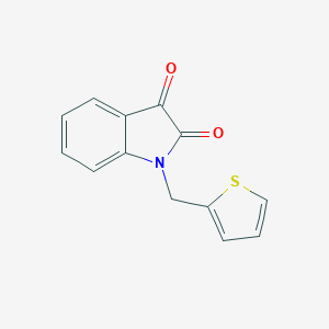 molecular formula C13H9NO2S B346136 1-(2-thienylmethyl)-1H-indole-2,3-dione CAS No. 503855-48-9
