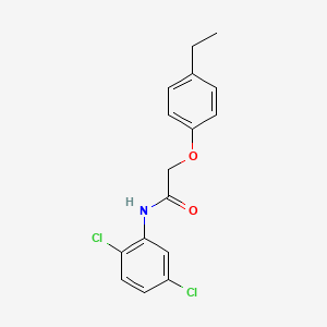 molecular formula C16H15Cl2NO2 B3461376 N-(2,5-dichlorophenyl)-2-(4-ethylphenoxy)acetamide 
