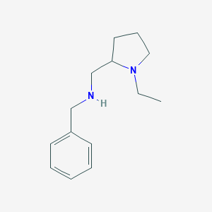 Benzyl-(1-ethyl-pyrrolidin-2-ylmethyl)-amine