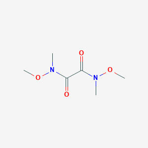 molecular formula C6H12N2O4 B034628 N,N'-Dimethoxy-N,N'-dimethyloxamide CAS No. 106675-70-1