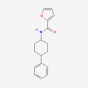 molecular formula C17H19NO2 B3464856 N-(4-phenylcyclohexyl)furan-2-carboxamide 