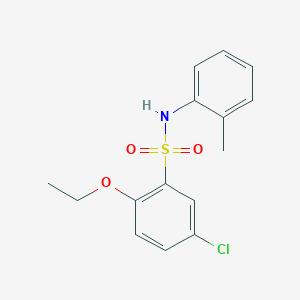 5-chloro-2-ethoxy-N-(2-methylphenyl)benzenesulfonamide