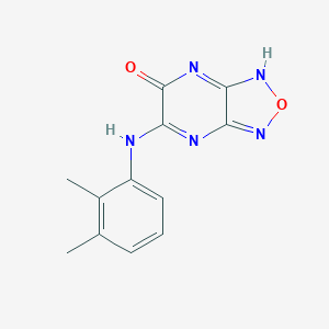 6-(2,3-dimethylanilino)-3H-[1,2,5]oxadiazolo[3,4-b]pyrazin-5-one