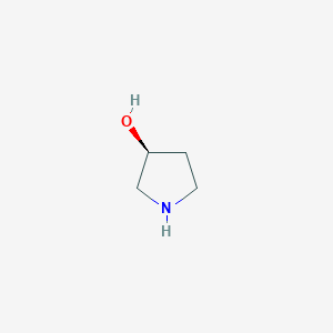 molecular formula C4H9NO B034666 (S)-3-Hydroxypyrrolidine CAS No. 100243-39-8