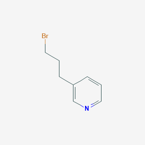 molecular formula C8H10BrN B034668 3-(3-Bromopropyl)pyridine CAS No. 109839-74-9