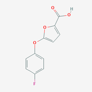 5-(4-fluorophenoxy)furan-2-carboxylic Acid