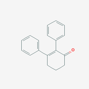 molecular formula C18H16O B346691 2,3-Diphenylcyclohex-2-en-1-one CAS No. 144193-60-2