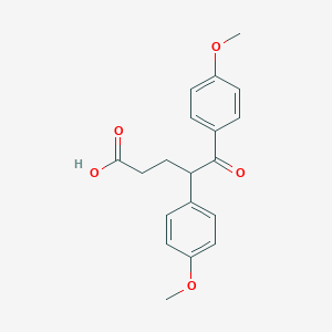 4,5-Bis(4-methoxyphenyl)-5-oxopentanoic acid