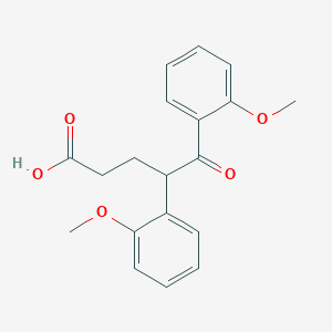 4,5-Bis(2-methoxyphenyl)-5-oxopentanoic acid